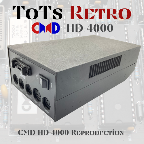 CMD Reproduction HD-4000 Hard Drive For Commodore c64 c128 and more - Afbeelding 2 van 8