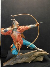 Liu Miao Chan Original Leather Sculpture wood