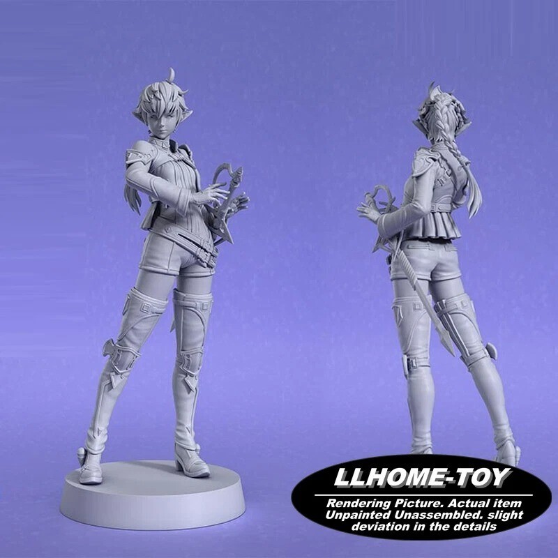 Kit Modelo Impresión 3D Alisaie Leveilleur 1/8 24cm Sin Pintar Sin Montar