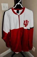 Adidas Full Zip Jacket Size 2XL Indiana University Hoosiers NEW and super nice