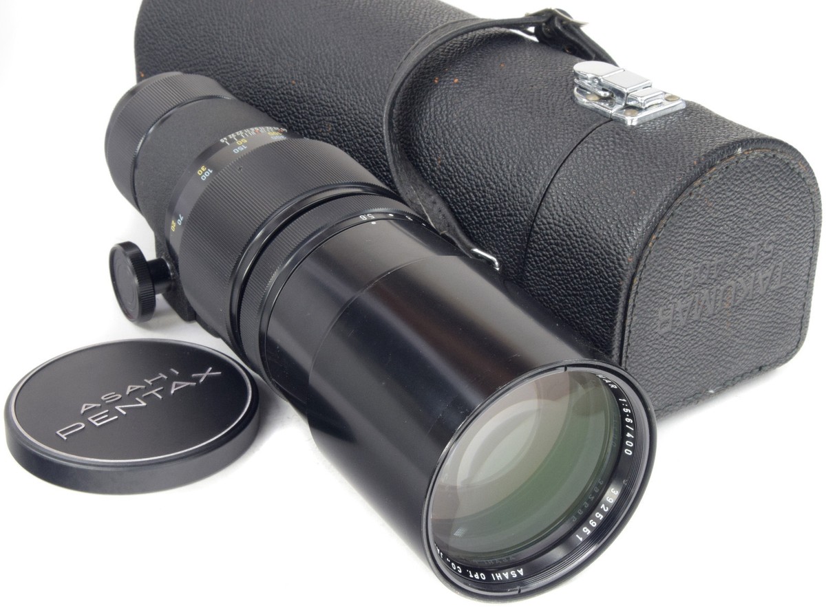 レア？Pentax smc TAKUMAR 400mm f5.6 m42マウント PENTAX M42 Takumar 400mm 5.6 Super-Multi-Coated + Case | eBay