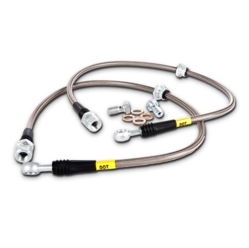 StopTech 950.40001 Stainless Steel Brake Line Kit For 91-05 Acura NSX