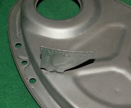 69 70 CORVETTE LT1 CAMARO Z-28 NOVA YENKO 302 350 8 INCH TIMING CHAIN COVER AOR - Picture 6 of 6