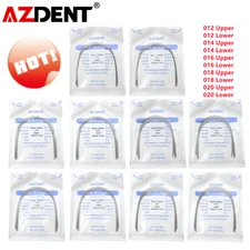 AZDENT Dental Orthodontic Super Elastic Niti Arch Wire Round Natural Nature Form