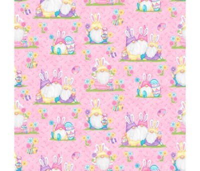 Fat Quarter Henry Glas Hoppy Ostern Wichtel Eier Pinsel 100% Baumwollstoff
