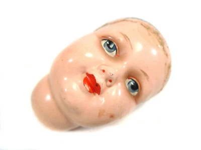 Antiker Zelluloidpuppenkopf SK für K&R 728, Puppengrösse 25 & 27 cm - Bild 1 von 4
