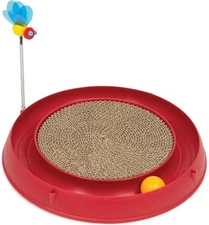 Catit Catit Play 3 in 1 Circuit Ball Toy with Scratch Pad