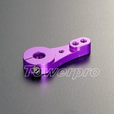 TowerPro Aluminium Metal Servo Horn 25T For Futaba 1/10 1/8 Purple - CF1.0H3P