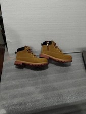 Wonder Nation Child's Boots Sz. 11 With Side Zipper Tan.