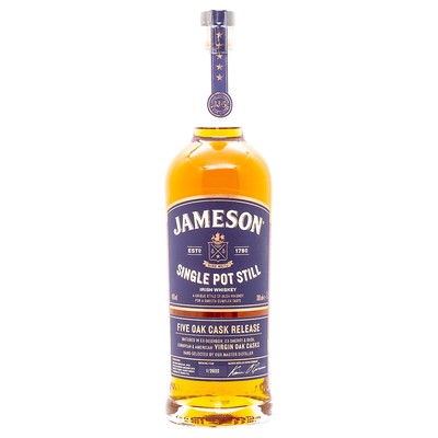 Jameson Five Oak Cask Release Single Pot Still Irish Whiskey 0,7l 46,0%