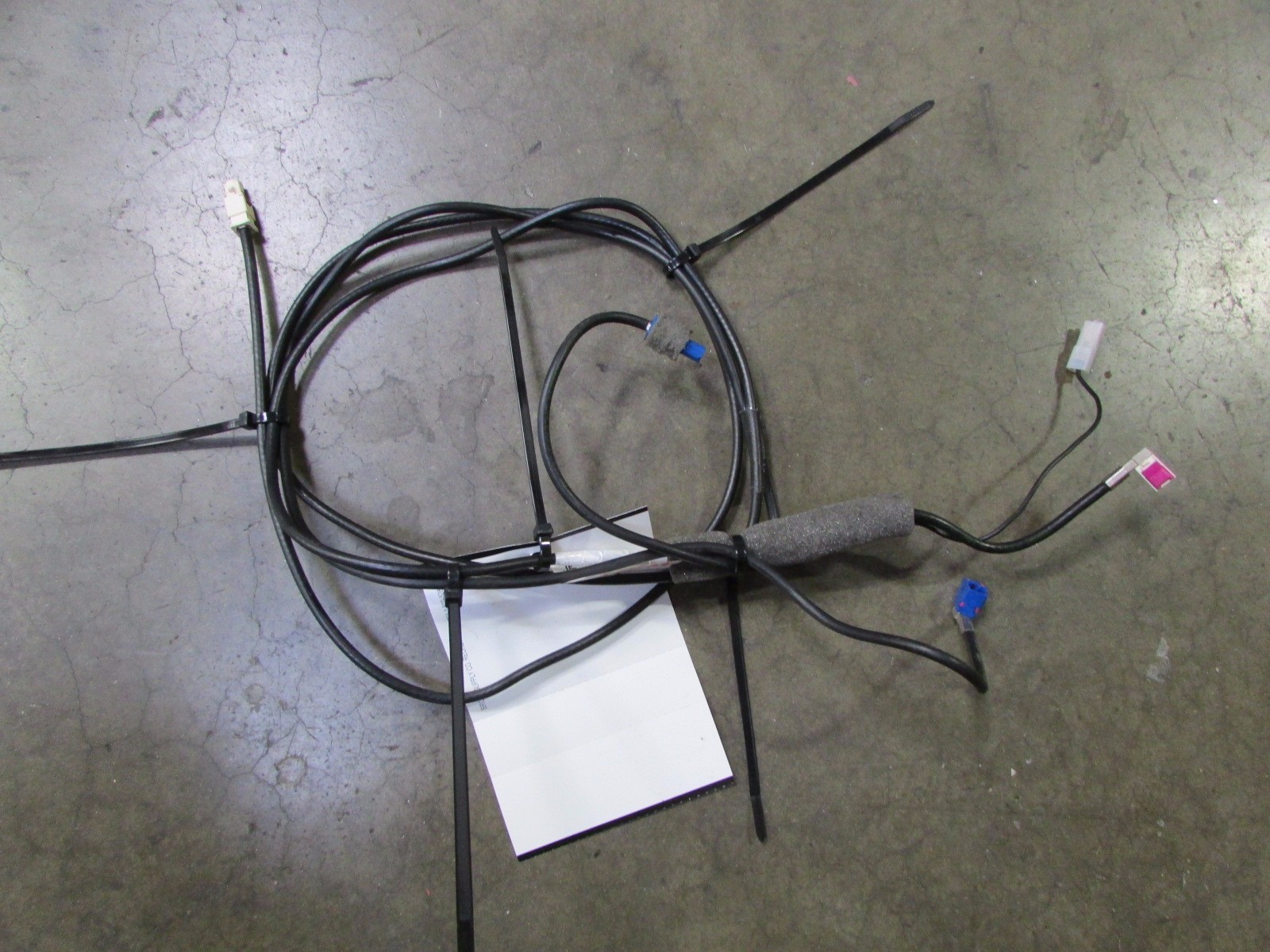 Ferrari 458 Italia, Phantom Box Radio Cable Wire Harness, Used, P/N 253014