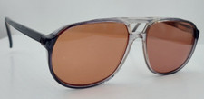 Vintage Tiffany Eyeware Milton Gray Pilot Sunglasses Israel FRAMES ONLY