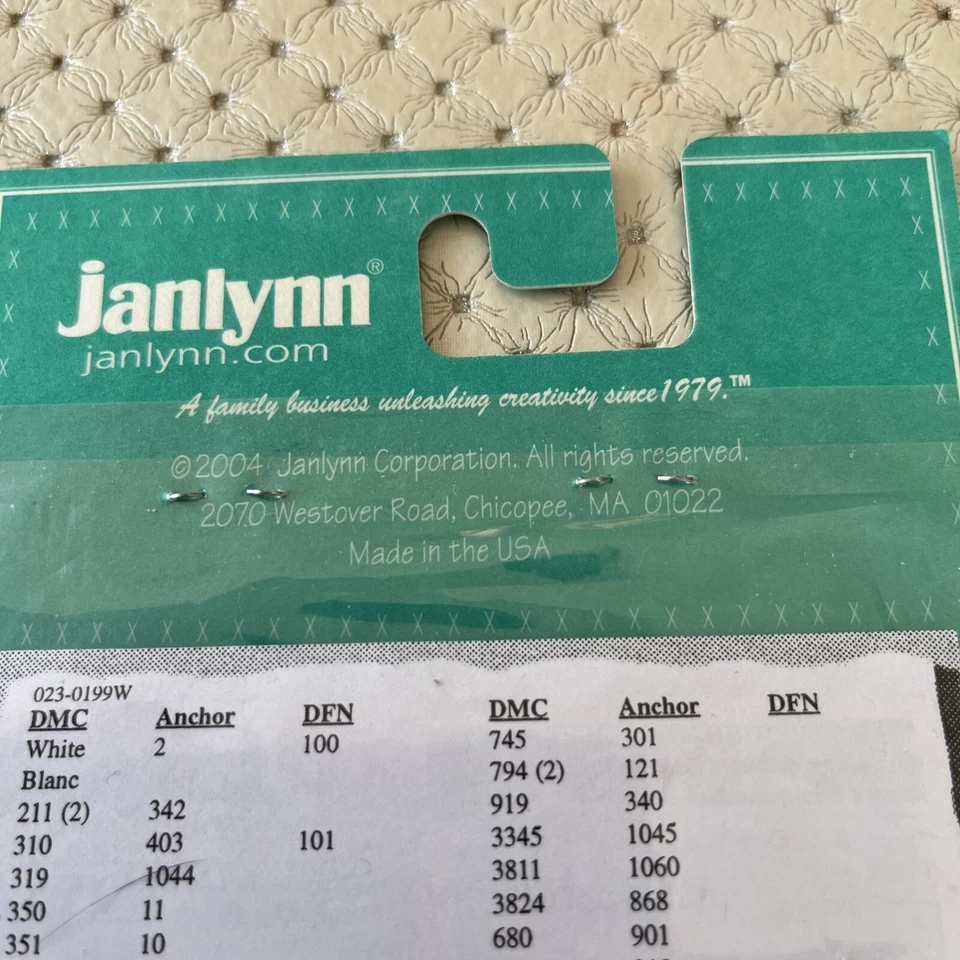 Janlynn Counted Cross Stitch “Just A Chart”Tails Of Duckport (7 cats) Sealed - Image 3 of 3