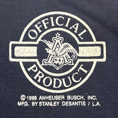 NWT Vintage Stanley Desantis 1996 Bud Light T-Shirt I Love You Man