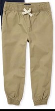 The Children's Place Boys Stretch Pull On Jogger Pants Khaki color size 16