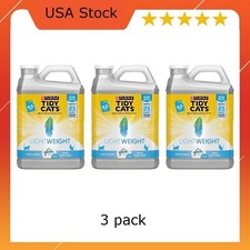 3 pack Purina Tidy Cats Lightweight Clumping Cat Litter, Odor Control, 8.5 lb.