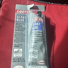 Henkel Loctite SI 587 Blue  1-Tube RTV Silicone Sealant Gasket Maker, 70ml