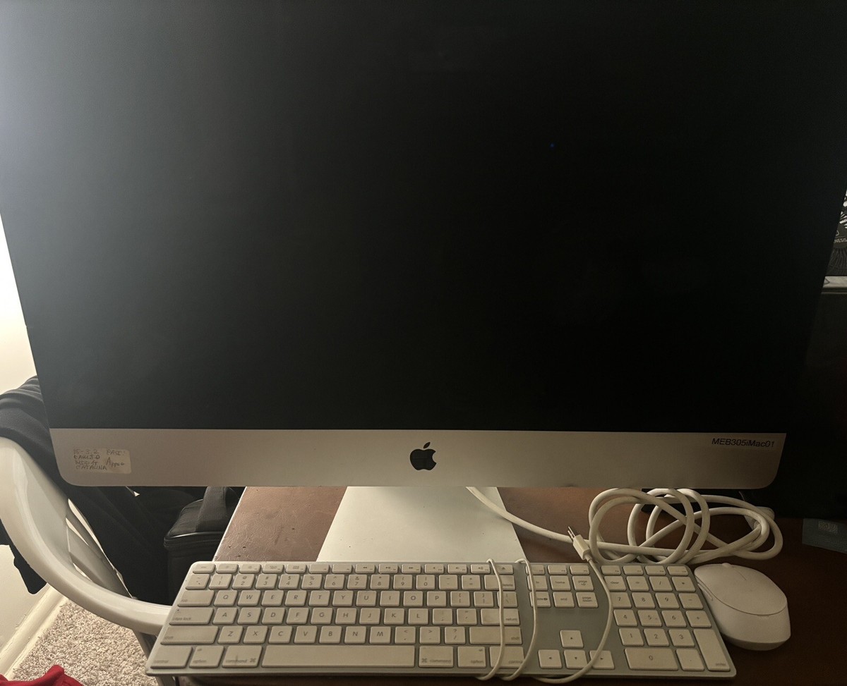 iMac 27 inch Late 2012 Catalina 3.2GHz Intel Core i5 1TB HDD 8GB