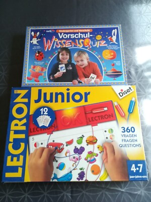 Vorschulwissens Quiz + Lectron Junior 360 Fragen -Lernspiele-
