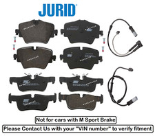 Front & Rear Brake Pad Set +Sensor OES for BMW X2 sDrive28i xDrive28i