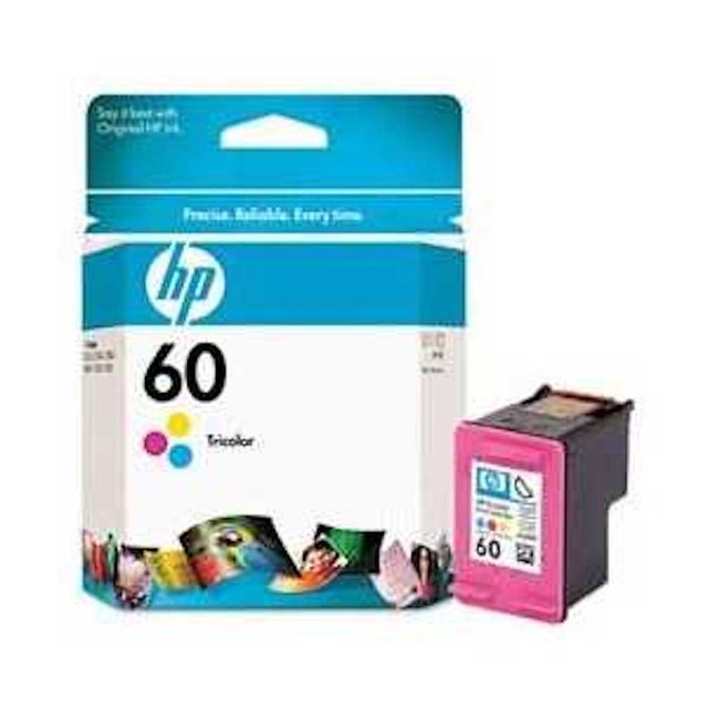 hp 60 tri color ink