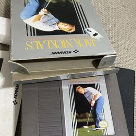 Jack Nicklaus Golf & Bandai Golf Challenge Pebble Beach NES Nintendo CIB
