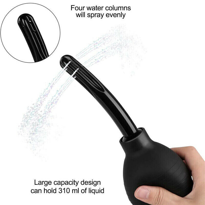 Anal/Vaginal Bulb Douche Enema Anal Irrigation Colonic Cleaner Rectal Syringe US