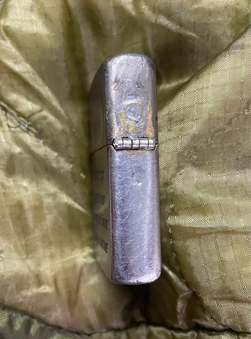 1970-71 Vintage Vietnam Zippo Oil lighter QUI NHON Completed 