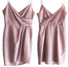 Urban outfitters Silence + Noise Surplice Wrap Dress - Pink Size Small.