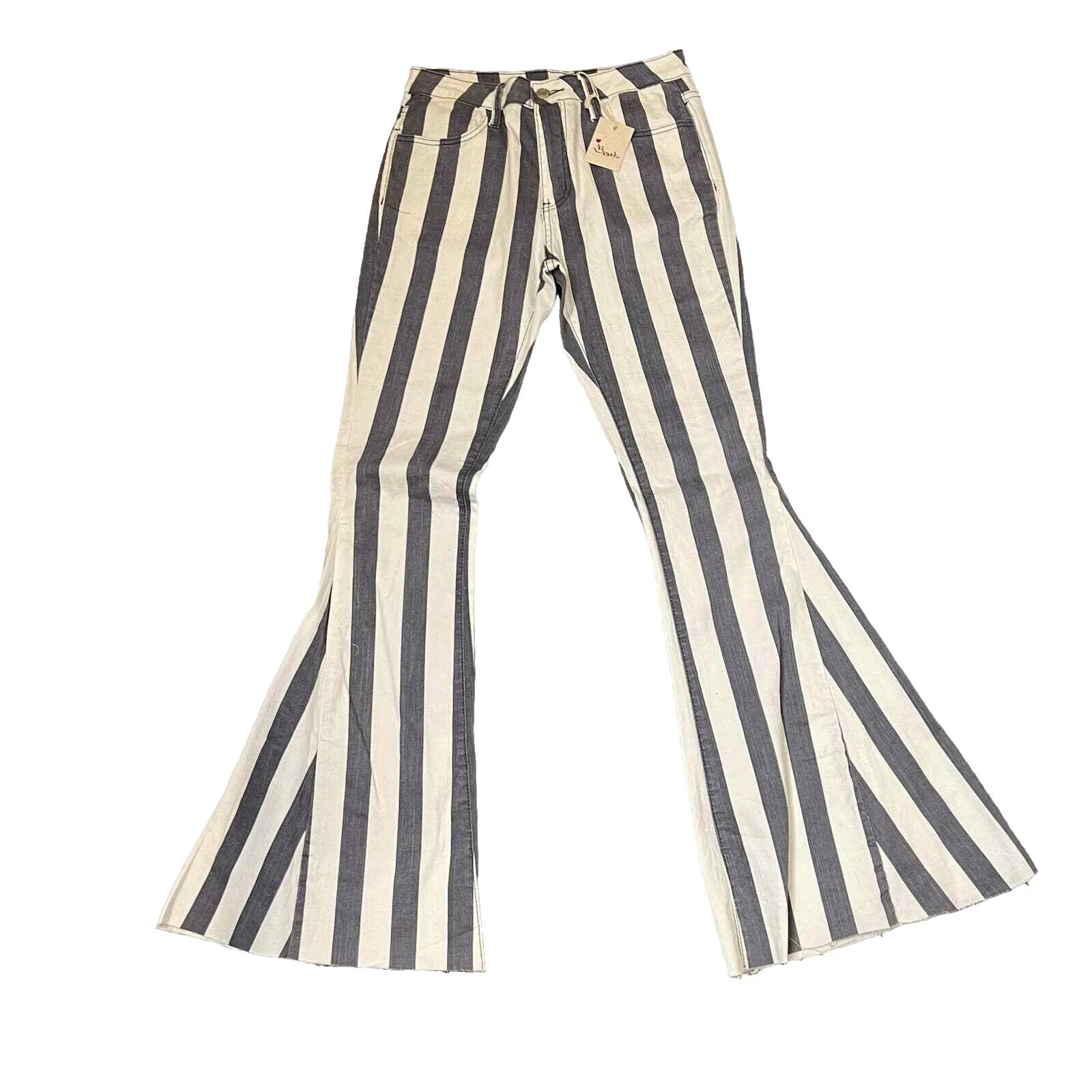 Vaqueros De Rayas Multicolor para Mujer