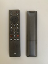 TCL RC923A Qty 2 Wireless Voice Control Remote Control For TCL TV Black