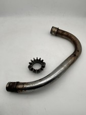 Honda CB400N Auspuff Krümmer Links Exhaust Pipe Left CB 400 N #34283