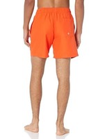 Badehose Herren Orange S Mit Netzfutter, Taschen, Kordelzug, Amazon Essentials