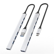 7in1 Type-C HUB USB 3.0 Expander Splitter High Speed OTG Adapter Docking Station