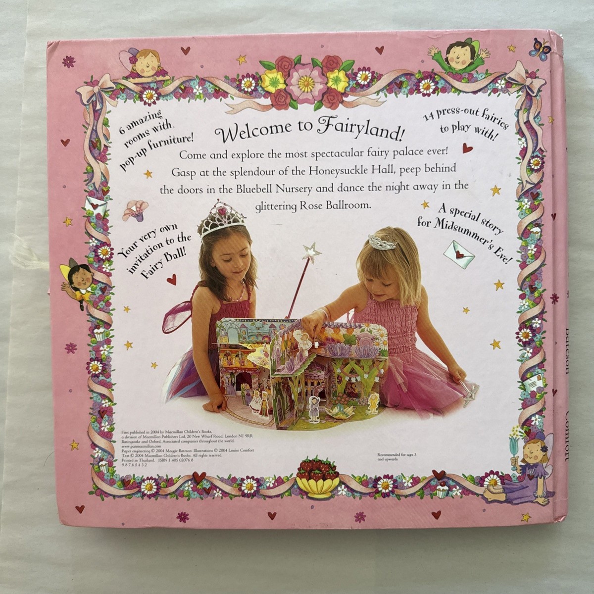 My Fairy Princess Palace by Maggie Bateson (2004, Children's Board