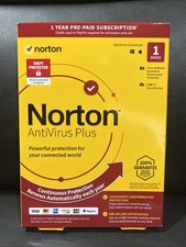 NORTON ANTIVIRUS PLUS 2020 1 DEVICE/1 YEAR BRAND NEW