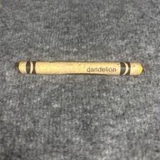 Dandelion Crayola Crayon Vintage Retired Color Unused Binney Smith 1990