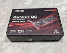 ASUS Xonar DG Gaming Series PCI 5.1 Sound Card w/ Headphone Amplifier 105dB SNR