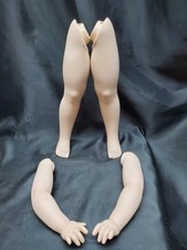 S2 Vintage 11" Porcelain Doll Legs and arms For Doll Making and Repair