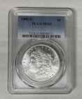 Morgan Silver Dollar. 1880-S  MS65 White Beauty/Strong Strike