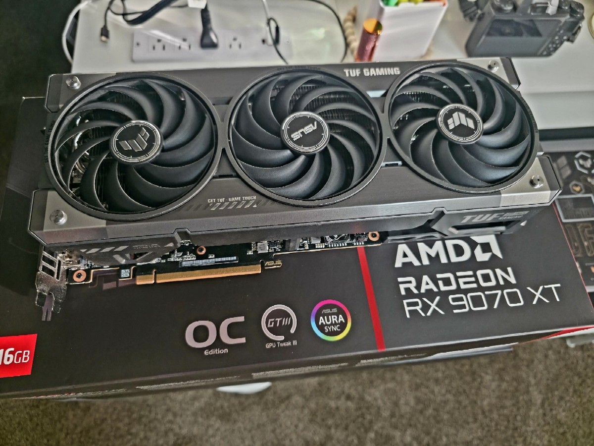 ASUS TUF Gaming Radeon RX 9070 XT OC Edition 16GB GDDR6 | eBay