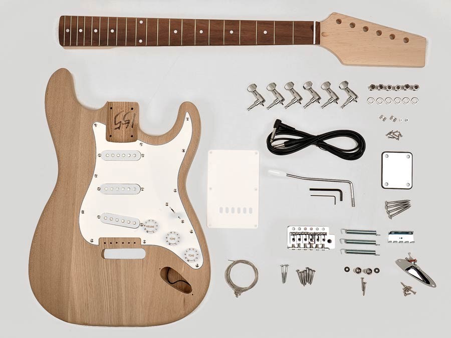 BOSTON S-Style E-Gitarren-Bausatz DIY
