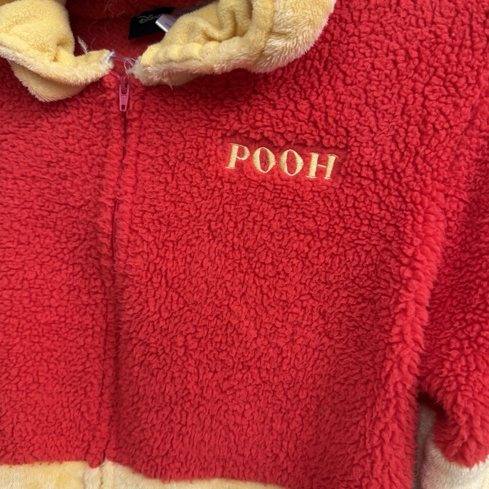 Disfraz Disney Winnie The Pooh Niños Talla 12/14 Cuerpo Completo Vellón Cálido ¡Envío Rápido! Foto 2 de 4