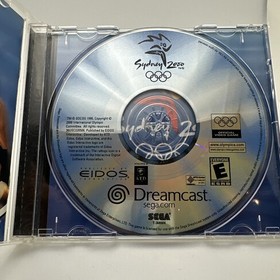 Sydney 2000 Sega Dreamcast Complete Game Disc Olympic Games Olympics Sports CIB