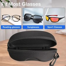 Eye Glasses Case Box Sunglasses Protector Hard Zipper Belt Clip Portable