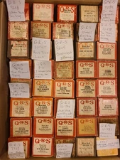 Lot of 40 QRS Player Piano Rolls Vintage Mixed Titles Visually Good Condition #2