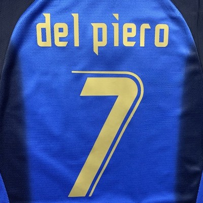 Del Piero #7 Italy 2006 World Cup Home Jersey – Men's Retro Shirt