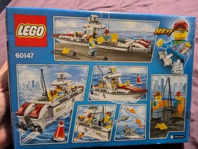 LEGO City: Fishing Boat - Really Floats! (60147) Brand New & Factory Sealed