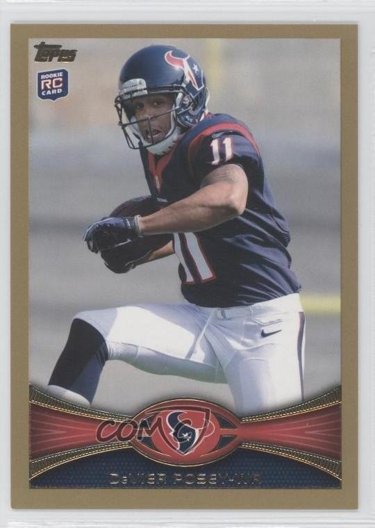2012 Topps Gold 12/2012 DeVier Posey #28 Rookie RC 2i7