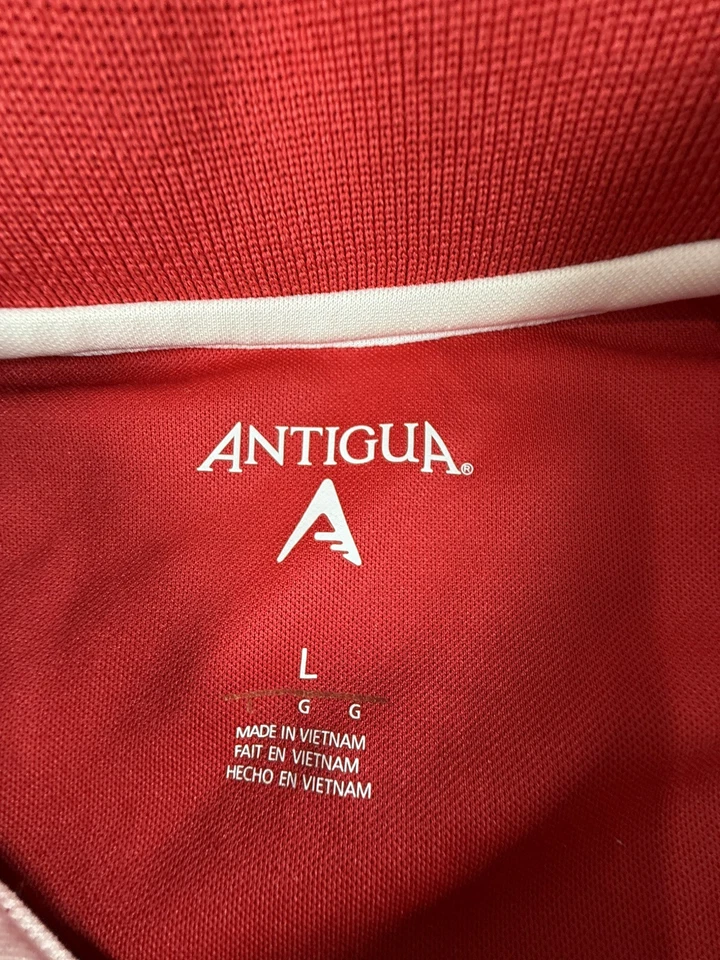 St Louis Cardinals Polo Shirt Mens Large Red Short Sleeve Embroidered Logo MLB - Image 3 of 4